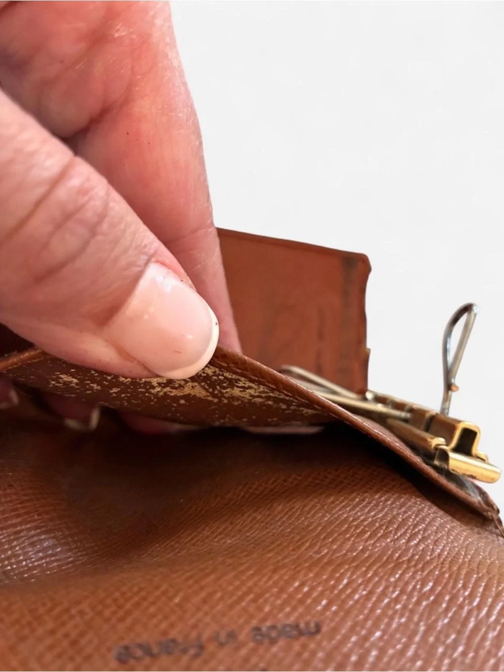 Vintage Louis Vuitton Monogram Coated Canvas Key Case - 1999